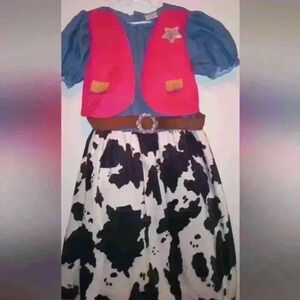 Cowboy girls dress
